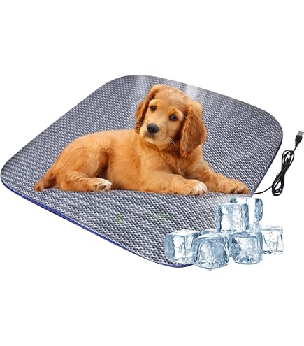 Amazon | 犬 猫 ひんやり マット ヒエール 暑さ対策 気化熱 冷やし電源